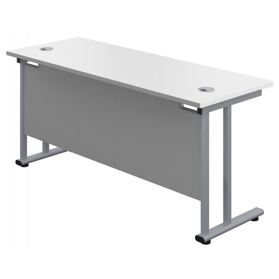 Olton 600mm Deep Cantilever Straight Office Desk